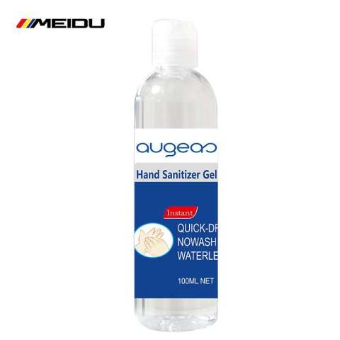 100ML hand sanitizer 75 alcohol waterless portable instant antibacterial hand sanitizer gel in stock